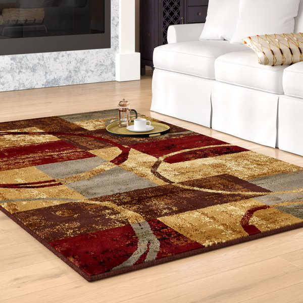 Jaidan Brown/Gray Area Rug by Bloomsbury Market