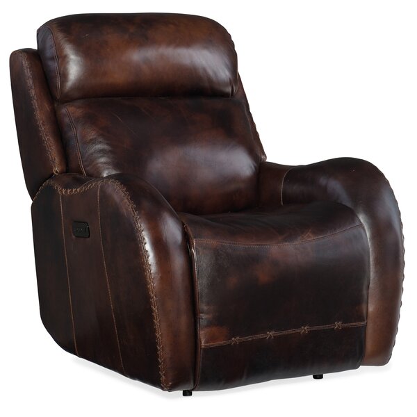 Chambers Leather Power Recliner By Hooker Furniture