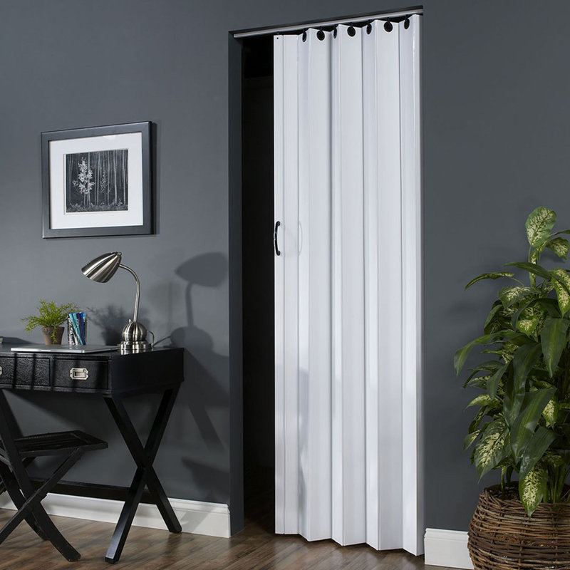 Ltl Home Products Pvc Vinyl White Accordion Door Reviews Wayfair