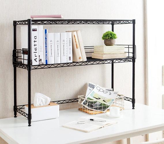 Burroughs Desktop Etagere Bookcase By Rebrilliant Best Design