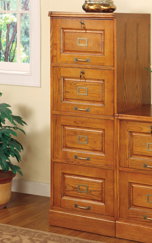 Paulina 4-Drawer File Cabinet by Wildon Home ®