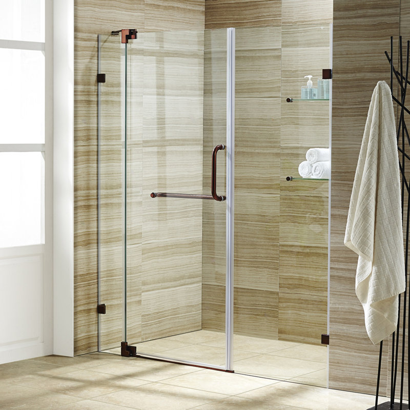 Vigo Pirouette 28 75 X 72 Pivot Frameless Shower Door Reviews