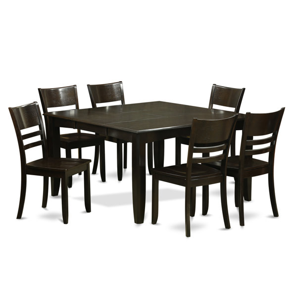 Parfait 7 Piece Dining Set By Wooden Importers Bargain