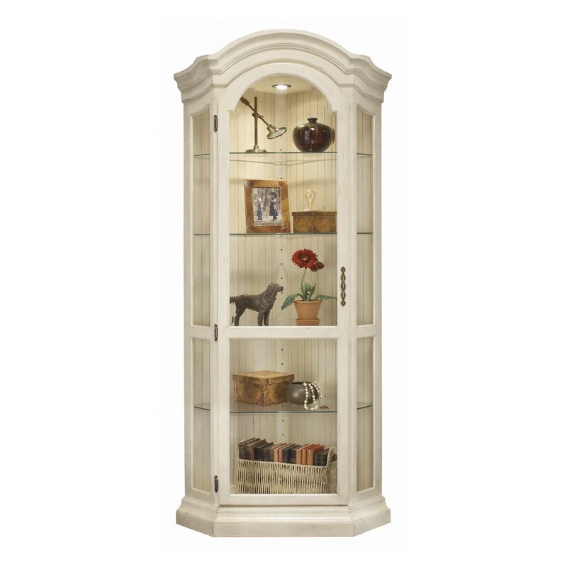 Darby Home Co Shelia Corner Curio Cabinet Reviews Wayfair