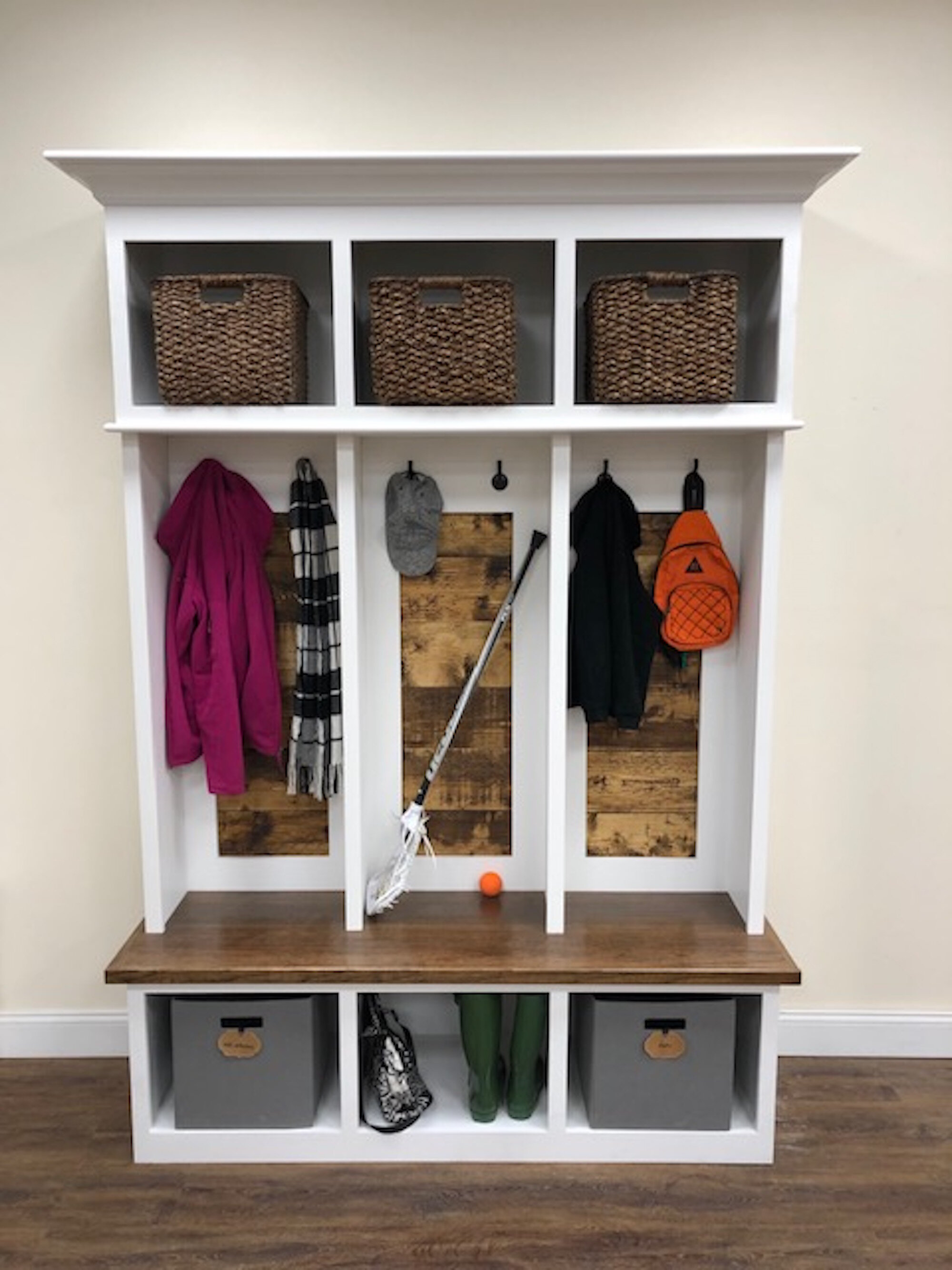 Entryway Shoes Storage Organizer Hall Tree Bench Coat Rack Hook Clothes Shelf Bt Coat Hat Racks