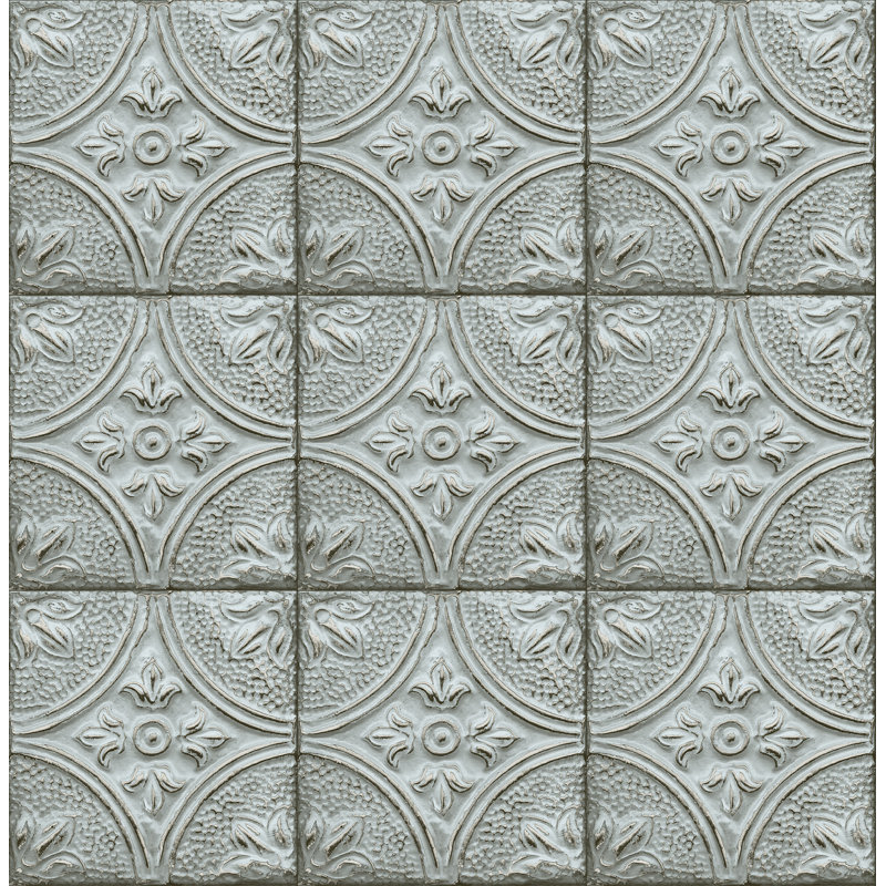 Bloomsbury Market Molinari Tin Ceiling Tile 33 L X 20 5 W Bloomsbury Market Molinari Tin Ceiling