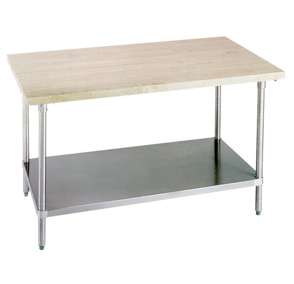 Prep Table With Wood Top By A-Line By Advance Tabco Looking for