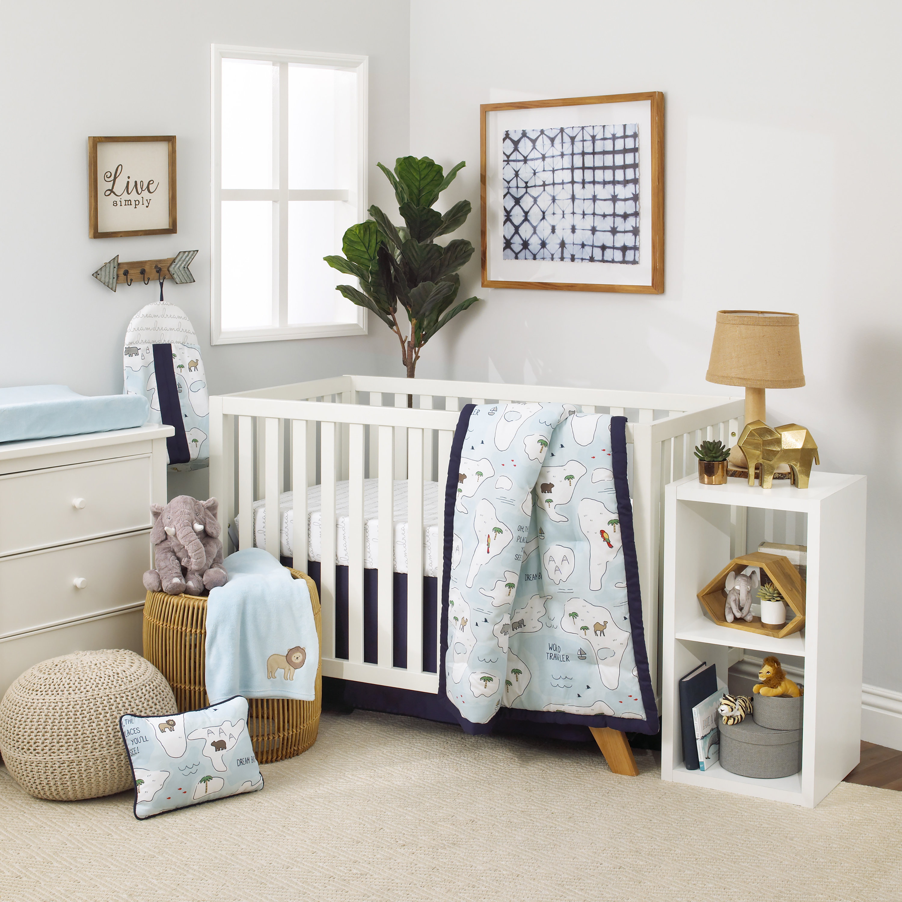 waverly crib bedding