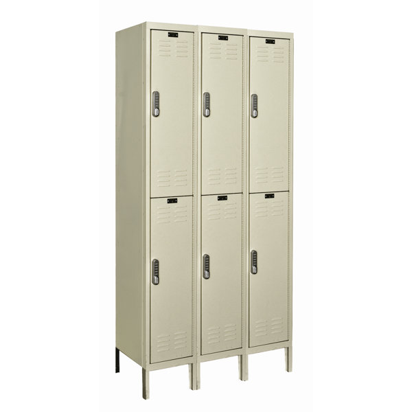 DigiTech 2 Tier 3 Wide School Locker by Hallowell