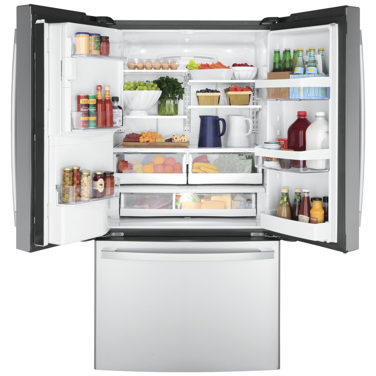 GE 36" Counter Depth French Door 22.1 cu. ft. Smart Refrigerator with Fingerprint Resistant Finish