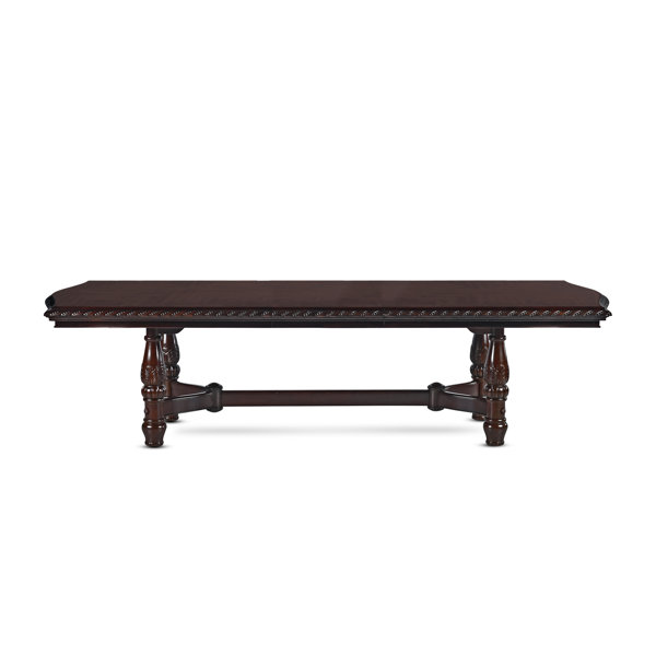 Hassler Extendable Solid Wood Dining Table by Astoria Grand Astoria Grand