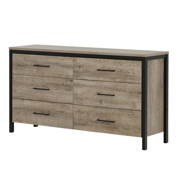 Munich 6 Drawer Double Dresser by South Shore