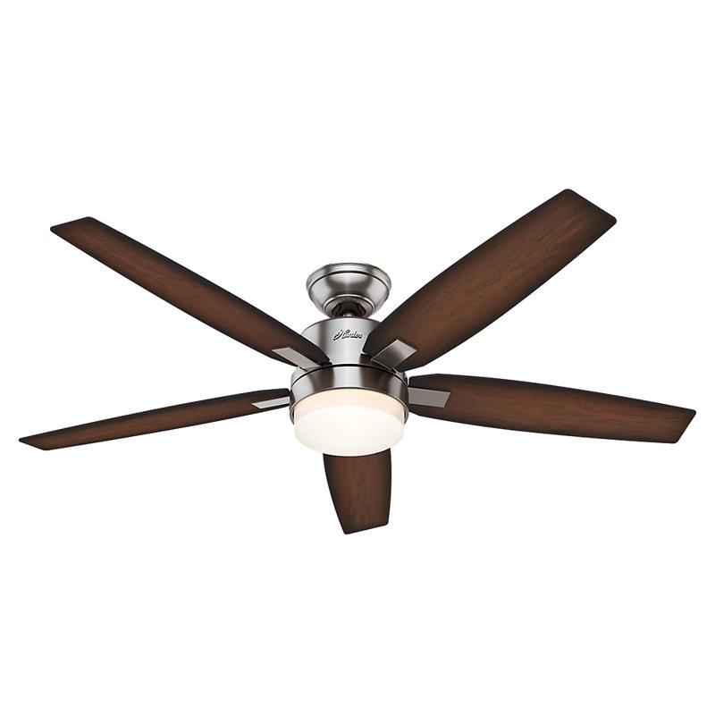 Hunter Fan 54 Windemere 5 Blade Ceiling Fan With Remote Light