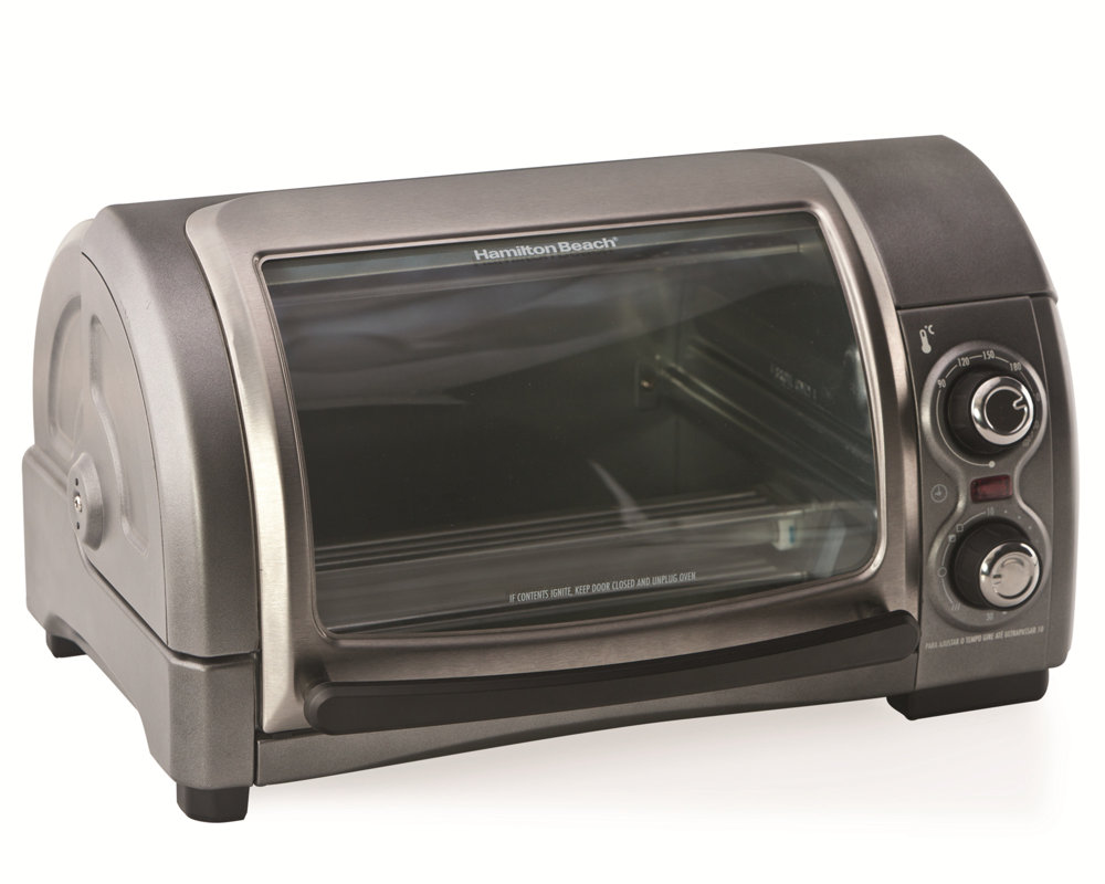 Hamilton Beach Easy Reach 4 Slice Toaster Oven & Reviews Wayfair