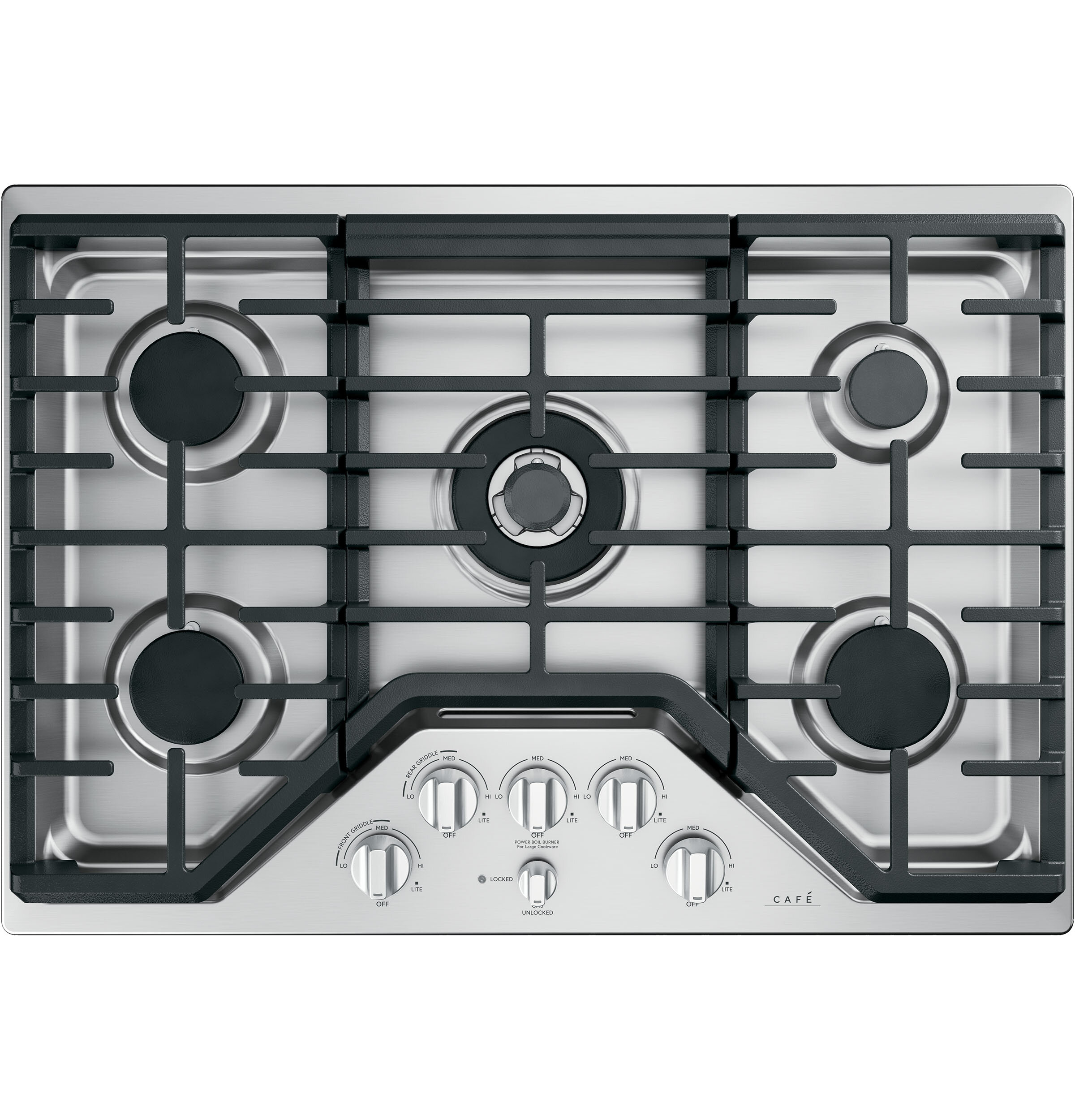 Cafe 30 Built In Gas Cooktop With 5 Burners Reviews Wayfair