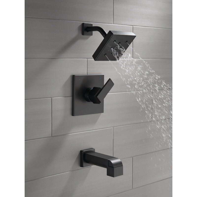 Chrome DELTA FAUCET T14467-H2O Monitor 14 Series Tub and Shower Trim with H2O Kinetic