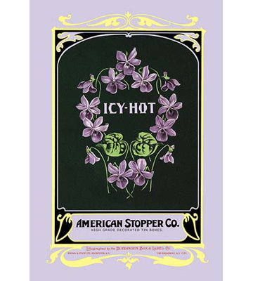 IcyHot Talcum Powder Vintage Advertisement Buyenlarge