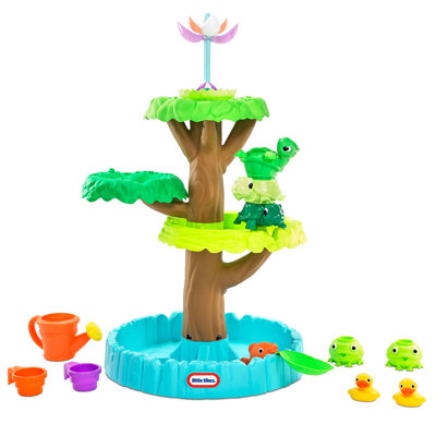 Little Tikes 24 x 39 Plastic Round Sand and Water Table Little Tikes
