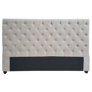Gaskell Decorative Glam Upholstered Panel Headboard by Alcott Hill
