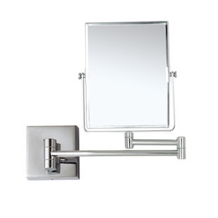 Wall Mounted Makeup Shaving Mirrors You Ll Love Wayfair Quickview