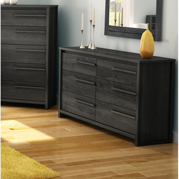 New Design Tao 6 Drawer Double Dresser By South Shore Wonderful
