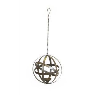 Circle Lattice Hanging Lantern Wayfair Hanging Metal Lantern