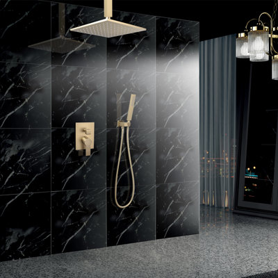Brass Complete Shower System Ferro Decor