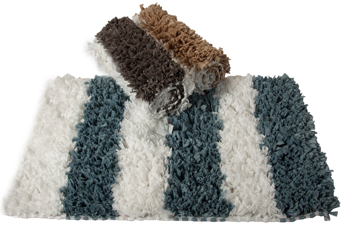 Saffron Fabs Handloom Woven Bath Rug & Reviews Wayfair