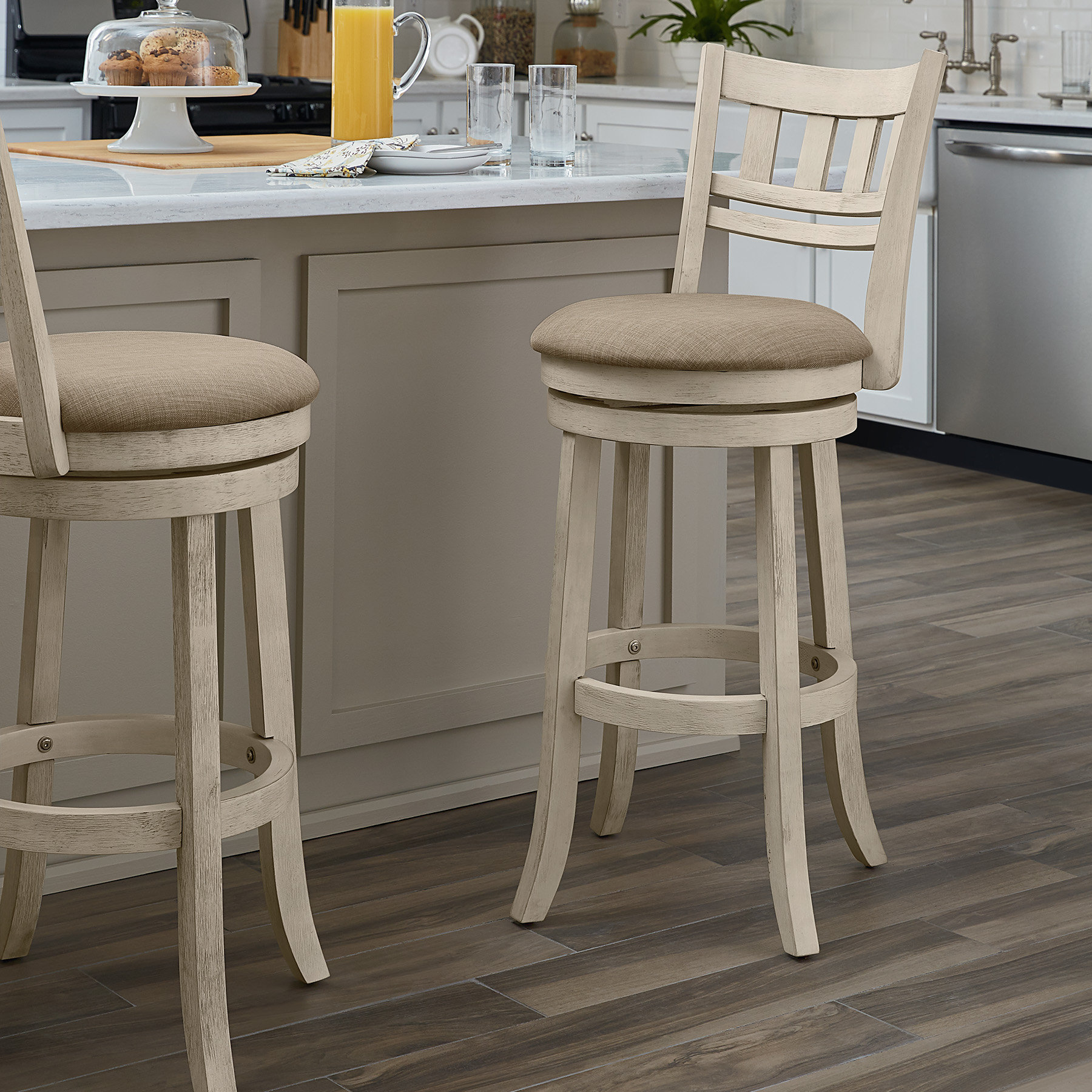 Beecroft 30 5 Swivel Bar Stool Reviews Joss Main Beecroft 30 5 Swivel Bar Stool