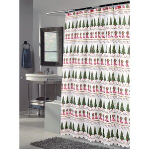 Christmas Time Shower Curtain