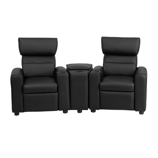 Kid's Reclining Home Theater Loveseat (Row Of 2) By Ebern Designs