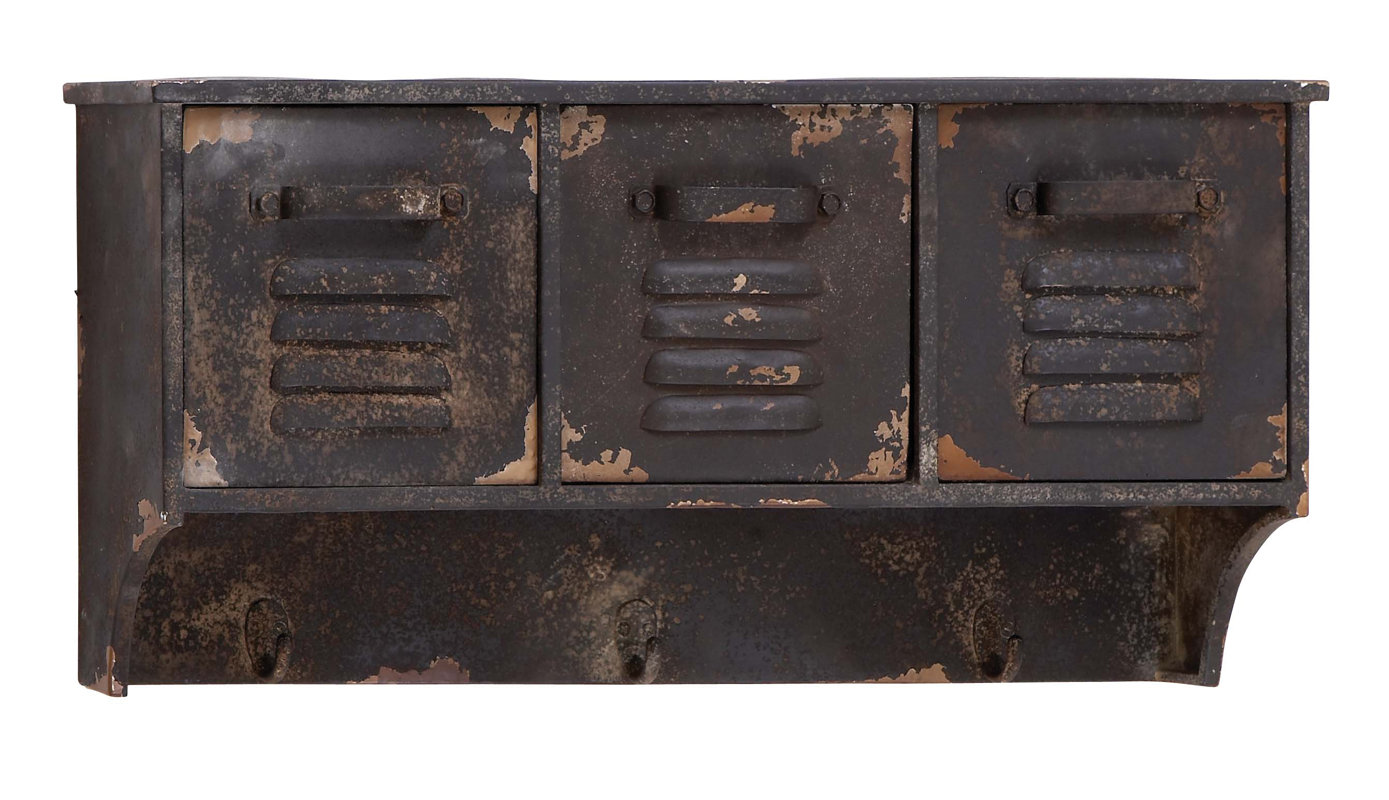 Trent Austin Design Rustic Metal Wall Shelf & Reviews Wayfair