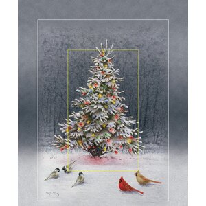 Christmas Tree by Catherine McClung Painting Print on Wrapped Canvas