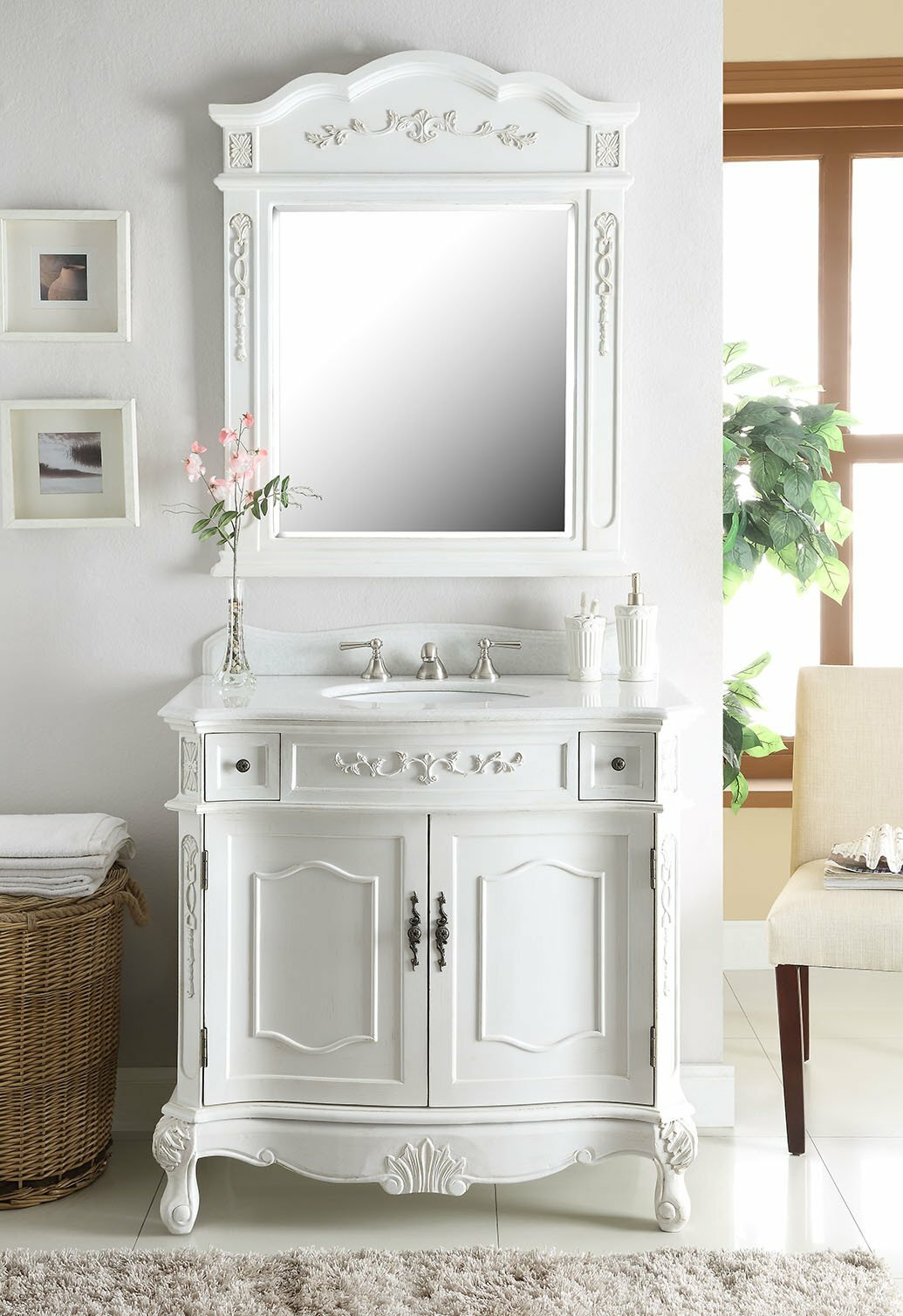 House Of Hampton Gaskins 36 Single Bathroom Vanity Set With