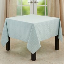 Wipe Cl 70 x 70 Inch Waterproof Stain Resistant Allenjoy Square Tablecloth 