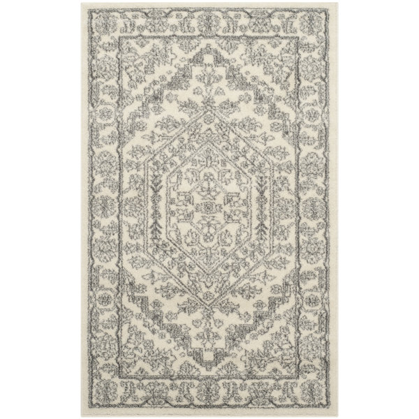 Modern Gray Silver Area Rugs Allmodern Sirena Ivory Silver Area Rug