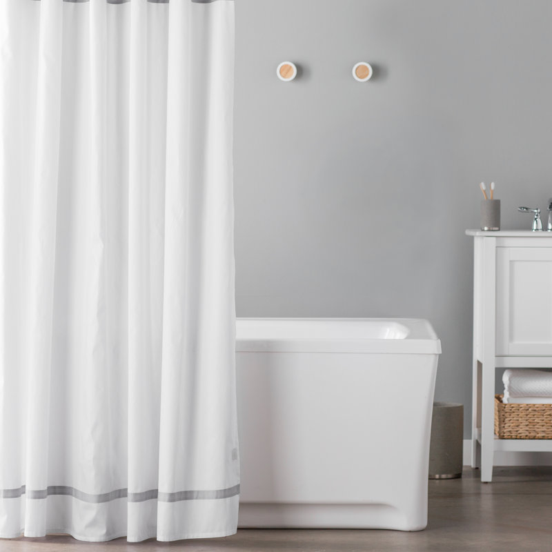 Sweet Jojo Designs Hotel Cotton Shower Curtain & Reviews Wayfair