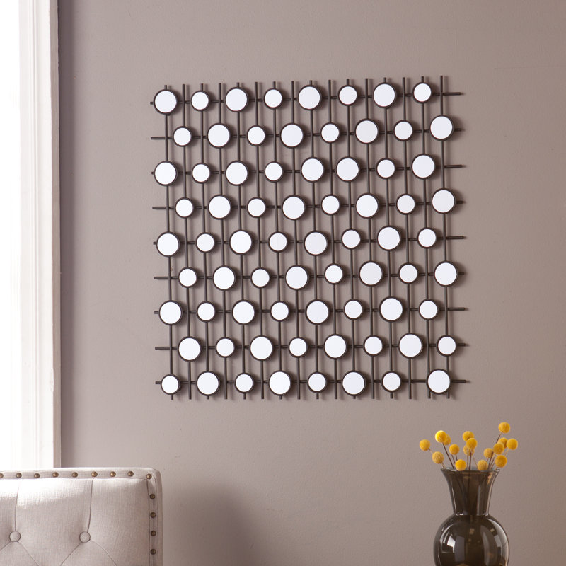 Geometric Wall Mirror harriet bee kerrie geometric wall sculpture mirror & reviews | wayfair Geometric Wall Mirror harriet bee kerrie geometric wall sculpture mirror & reviews | wayfair