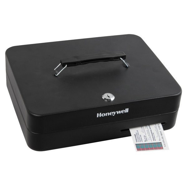 Honeywell Deluxe Steel Cash Box & Reviews Wayfair