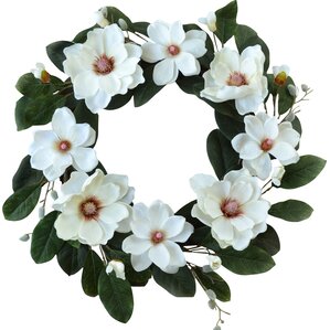 Magnolia Wreath | Wayfair