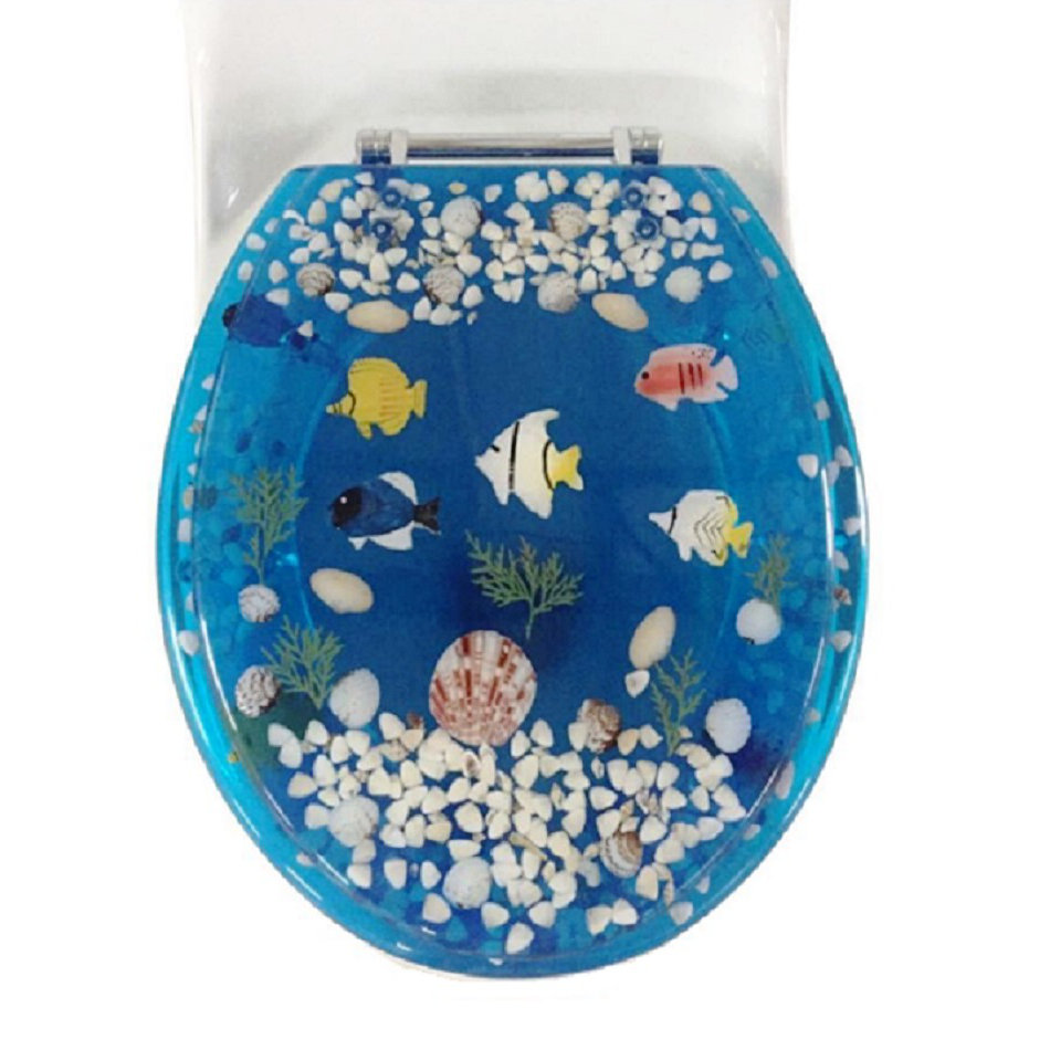 Daniels Bath Fish Round Toilet Seat & Reviews Wayfair
