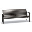 Oakland Living Tea Rose Wood and Cast Iron Park Bench & Reviews | Wayfair