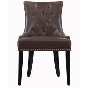 genuine leather dining chairs | joss & main genuine leather dining chairs | joss & main
