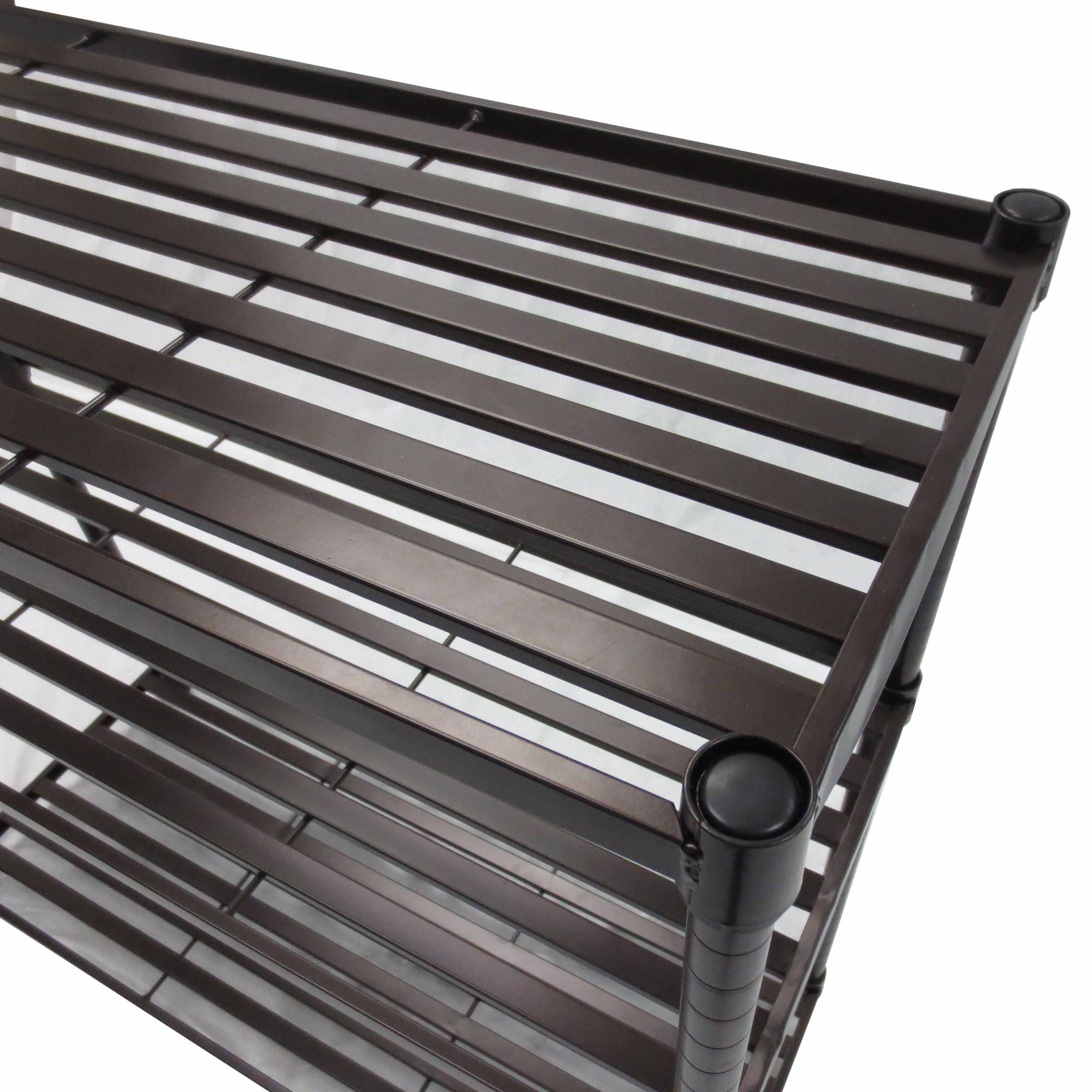 Trinity Slat 35" H 2 Shelf Shelving Unit Starter & Reviews Wayfair