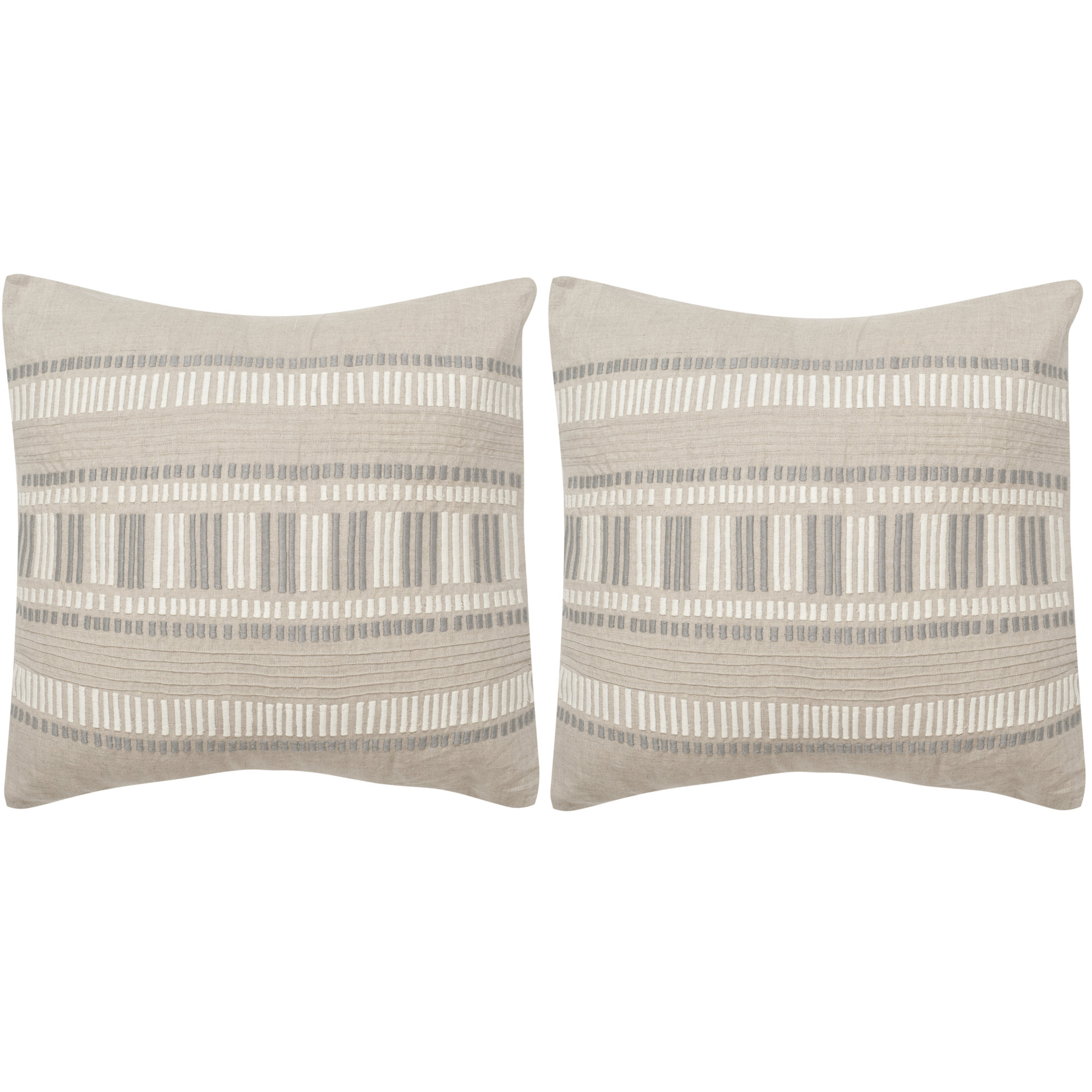 Safavieh Linea Linen Throw Pillow & Reviews Wayfair