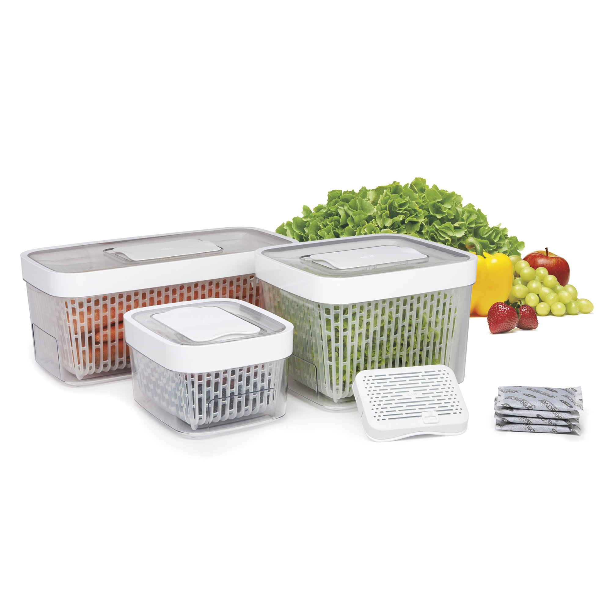 OXO Good Grips GreenSaver Crisper Insert Food Storage Container