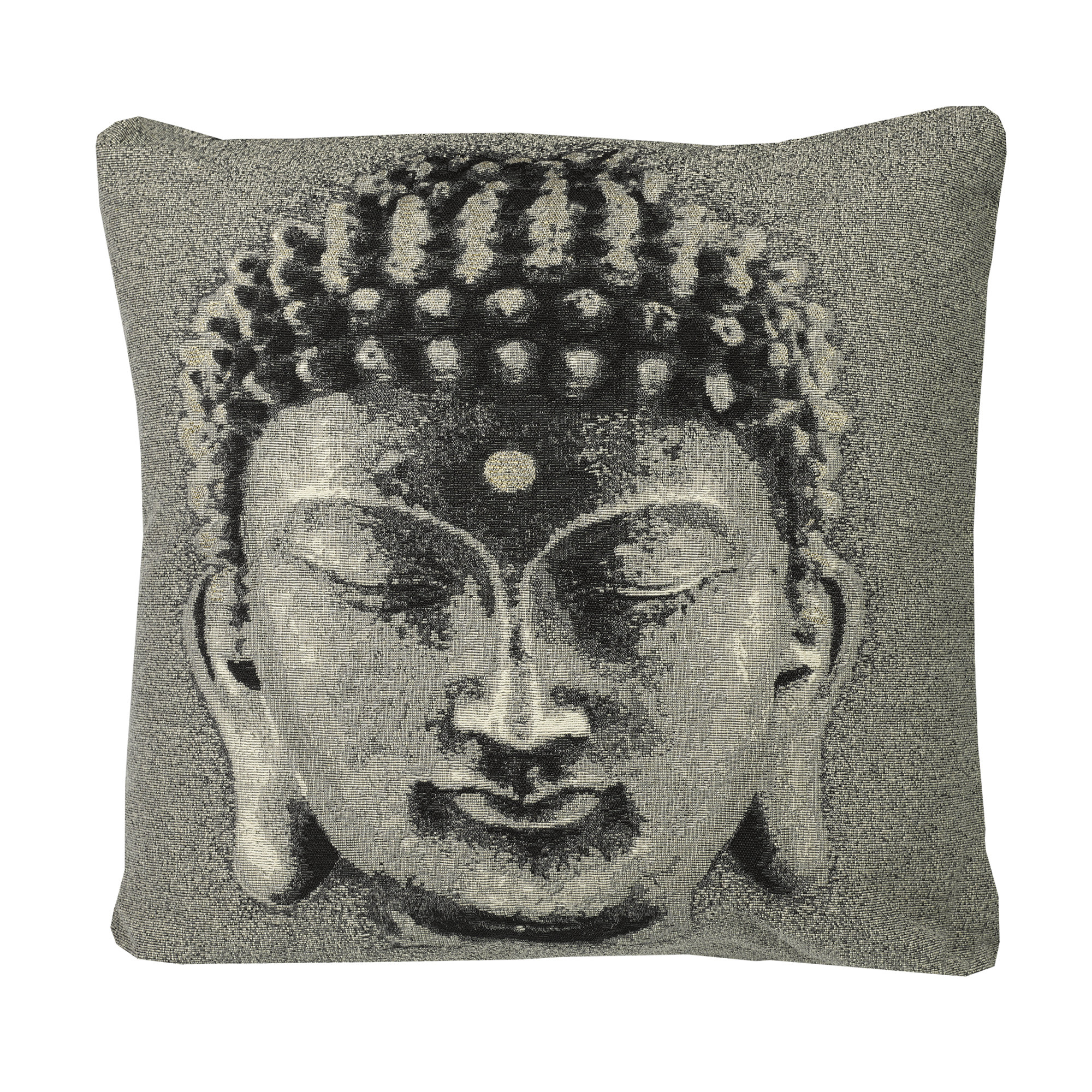 Westex Urban Loft Buddha Face Throw Pillow & Reviews Wayfair