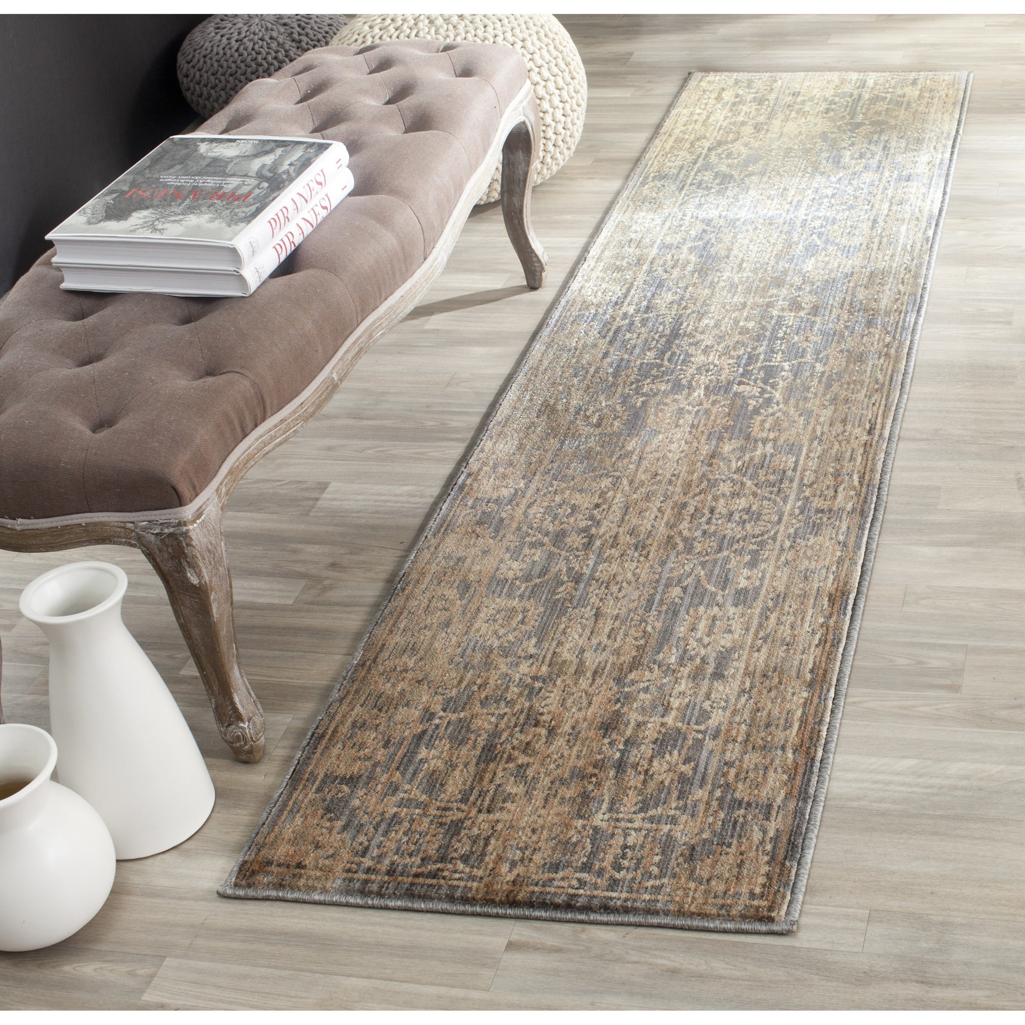 Safavieh Infinity Oriental Brown/Grey Area Rug & Reviews Wayfair