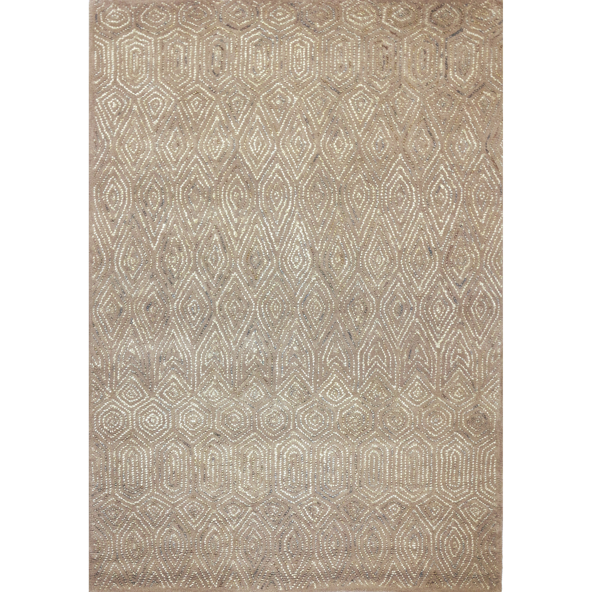 Foreign Accents Boardwalk HandTufted Beige Area Rug Wayfair