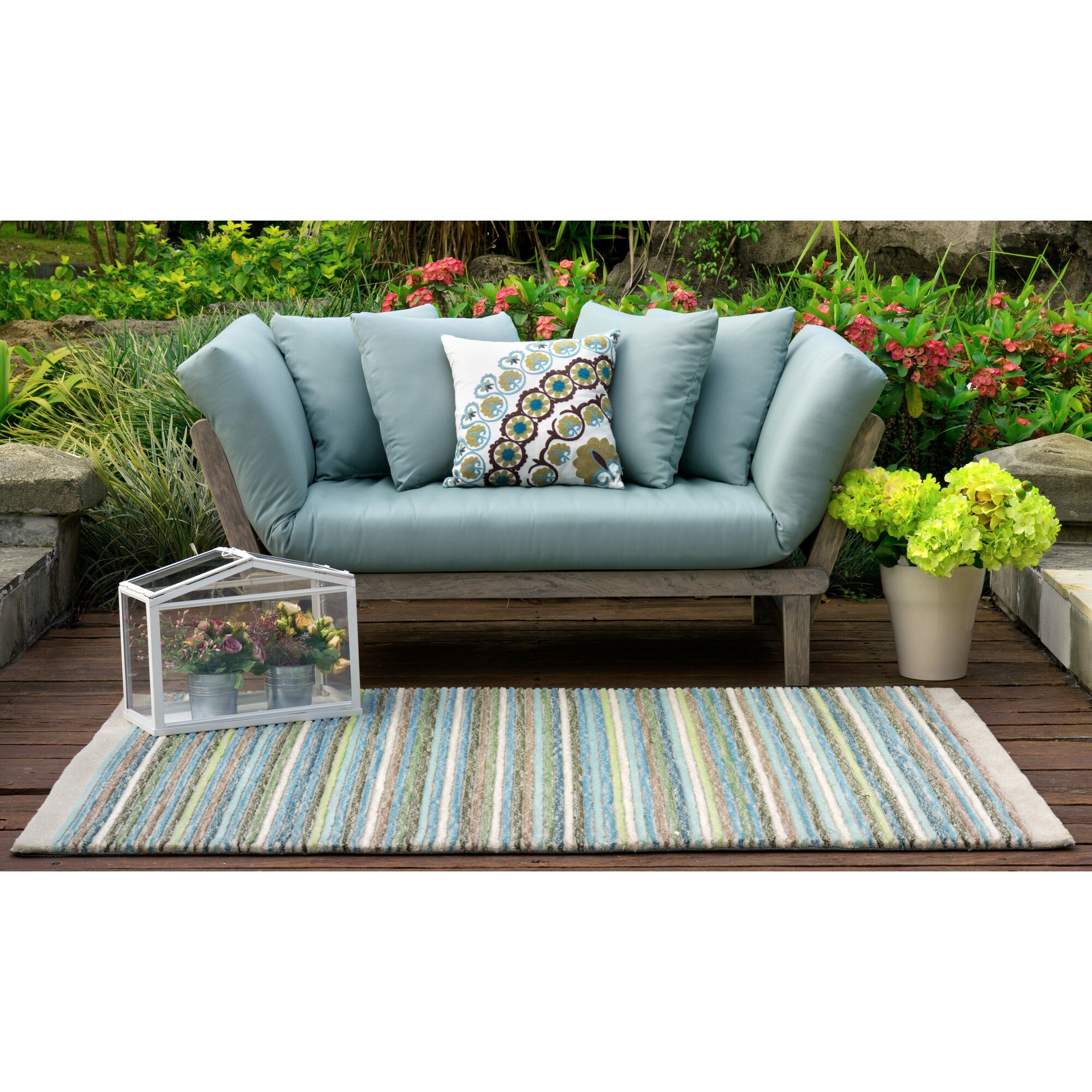 Holloway 59 25 Patio Daybed  Reviews Joss Main